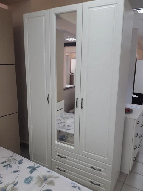 Кантри Шкаф распашной ШР-3 - белый