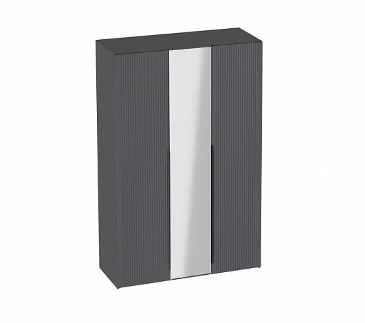 Шкаф трехдверный "Нора" Графит